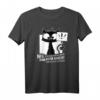 Schwarze Katze Allergisch Spruch Katzenliebhaber T-Shirt – Lustiges Geschenk für Katzenfans, Katzenmamas & Kinderlose Katzenbesitzer