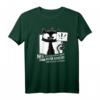 Schwarze Katze Allergisch Spruch Katzenliebhaber T-Shirt – Lustiges Geschenk für Katzenfans, Katzenmamas & Kinderlose Katzenbesitzer