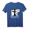 Schwarze Katze Allergisch Spruch Katzenliebhaber T-Shirt – Lustiges Geschenk für Katzenfans, Katzenmamas & Kinderlose Katzenbesitzer