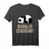 Offizielles Schlafshirt Pyjama mit Pandabär - Lustiges Geschenk für Langschläfer, Morgenmuffel und Nachteulen