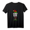 Chef Elfe Partnerlook Familien Elfen Outfit für Weihnachten - Lustiges Weihnachts T-Shirt für die ganze Familie, perfekt für Heiligabend & Festtage