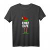 Chef Elfe Partnerlook Familien Elfen Outfit für Weihnachten - Lustiges Weihnachts T-Shirt für die ganze Familie, perfekt für Heiligabend & Festtage