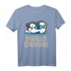 Offizielles Schlafshirt Pinguin mit lustigem Spruch – Perfektes Geschenk für Pinguin Fans, Geburtstag & Weihnachten für Damen, Herren, Mädchen & Jungen