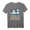 Offizielles Schlafshirt Pinguin mit lustigem Spruch – Perfektes Geschenk für Pinguin Fans, Geburtstag & Weihnachten für Damen, Herren, Mädchen & Jungen