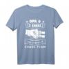 Opa & 2 Enkel Das perfekte Chaos Team T-Shirt – Humorvolles Vatertag Geschenk für Großväter mit Enkeln