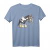 Süßer Schecke Pferd Pony T-Shirt - Lustiges Pferdemotiv für Pferdefans, Reiter und Pferdeliebhaber, ideal als Geschenk für Kinder, Damen & Herren
