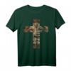 Jesus Löwe Judah Kreuz T-Shirt – Christliches Geschenk für Christen, Bibel und Glauben, perfekt für Geburtstag und Weihnachten