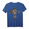 Jesus Löwe Judah Kreuz T-Shirt – Christliches Geschenk für Christen, Bibel und Glauben, perfekt für Geburtstag und Weihnachten