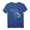 Christliches Bibelvers T-Shirt mit Samuel 16,7 – Ausdruck des Glaubens für Kirche, Jugendweihe und Firmung