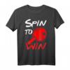 Lustiges Tischtennis T-Shirt mit Spruch 'Spring to Win' – Witziges Geschenk für Tischtennisspieler & Trainer für Turniere