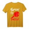 Lustiges Tischtennis T-Shirt mit Spruch 'Spring to Win' – Witziges Geschenk für Tischtennisspieler & Trainer für Turniere