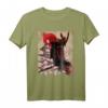 Japanischer Samurai mit Katana-Schwert T-Shirt – Vintage Japan Kunststil für Kunst-, Geschichte- und Kulturfans
