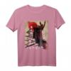 Japanischer Samurai mit Katana-Schwert T-Shirt – Vintage Japan Kunststil für Kunst-, Geschichte- und Kulturfans
