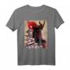 Japanischer Samurai mit Katana-Schwert T-Shirt – Vintage Japan Kunststil für Kunst-, Geschichte- und Kulturfans