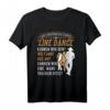 3 Fragen Line Dance Tänzer Cowboy Western Country Tanzen T-Shirt - Lustiges Design für Tanzfans und Cowboy- oder Cowgirl-Tänzer