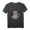 Acro Vinyasa Hatha Yoga Katze Meditation T-Shirt – Lustiges Geschenk für Yoga- und Katzenliebhaber, Männer und Frauen