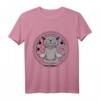 Acro Vinyasa Hatha Yoga Katze Meditation T-Shirt – Lustiges Geschenk für Yoga- und Katzenliebhaber, Männer und Frauen