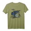 Schlagzeuger T-Shirt Musikliebhaber Geschenk - Perfekt für Musiker, Festivals & Konzerte zum Geburtstag & Weihnachten