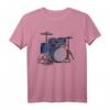 Schlagzeuger T-Shirt Musikliebhaber Geschenk - Perfekt für Musiker, Festivals & Konzerte zum Geburtstag & Weihnachten