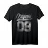 15. Geburtstag Original Junge Mädchen Vintage Jahrgang 2008 T-Shirt – Lustiges Geschenk für Teenager, Damen & Herren