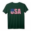 USA Flagge Shirt mit Schriftzug und Flagge - Perfektes Geschenk für Amerika-Fans, Patriot & Sportliebhaber