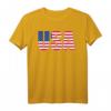 USA Flagge Shirt mit Schriftzug und Flagge - Perfektes Geschenk für Amerika-Fans, Patriot & Sportliebhaber