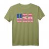 USA Flagge Shirt mit Schriftzug und Flagge - Perfektes Geschenk für Amerika-Fans, Patriot & Sportliebhaber