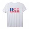 USA Flagge Shirt mit Schriftzug und Flagge - Perfektes Geschenk für Amerika-Fans, Patriot & Sportliebhaber