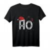 Lustiges Hässliches Weihnachts T-Shirt mit Ho3 HoHoHo Design - Perfekt für Weihnachtsfeiern, Familienoutfits & Geschenke zu Nikolaus & Advent