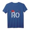Lustiges Hässliches Weihnachts T-Shirt mit Ho3 HoHoHo Design - Perfekt für Weihnachtsfeiern, Familienoutfits & Geschenke zu Nikolaus & Advent