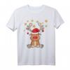 Weihnachten Shirt mit Rudolf Rentier Motiv – Lustiges Nikolaus T-Shirt für Familie, Partnerlook & Tierfans als Geschenk