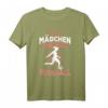 Echte Mädchen spielen Fußball Spruch T-Shirt – Geschenk für junge Fußballerinnen, Torwartinnen & Fans, ideal zu Weihnachten und Geburtstagen