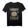Wikinger Sprüche T-Shirt 'Ich Bin Ein Mann Des Nordens' - Nordmänner & Odin Outfit für Wikinger Fans, Festivals & Geschenke