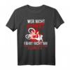 Wer nicht stürzt fährt nicht am Limit - Mountainbike T-Shirt für Radfahrer & MTB-Liebhaber, Geschenkidee zum Geburtstag & Weihnachten