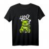Bär mit Joint T-Shirt | Kiffer Weed Gras Don't Care 420 - Lustiges Geschenk für Cannabis Fans & Legalisierungsbefürworter