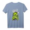 Bär mit Joint T-Shirt | Kiffer Weed Gras Don't Care 420 - Lustiges Geschenk für Cannabis Fans & Legalisierungsbefürworter