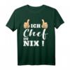 Ich Chef Du Nix T-Shirt - Lustiges Sarkastisches Geschenk für Chefs, Teamleiter & Kollegen zum Abschied, Beförderung oder Geburtstag