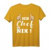 Ich Chef Du Nix T-Shirt - Lustiges Sarkastisches Geschenk für Chefs, Teamleiter & Kollegen zum Abschied, Beförderung oder Geburtstag