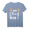 Ich Chef Du Nix T-Shirt - Lustiges Sarkastisches Geschenk für Chefs, Teamleiter & Kollegen zum Abschied, Beförderung oder Geburtstag