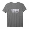 T-Shirt Techno Ihr Ficker – Rave Disko Geschenk mit Spruch für Festival & Party, Lustiges Techno T-Shirt für Männer & Frauen