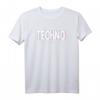 T-Shirt Techno Ihr Ficker – Rave Disko Geschenk mit Spruch für Festival & Party, Lustiges Techno T-Shirt für Männer & Frauen