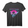 Miami Beach Retro 80s & 90s Vaporwave Synthwave T-Shirt – Buntes Oldschool Outfit für Partys und Alltag