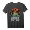 Charlie Dont Surf TShirt mit Hubschrauber, Strand & Vietnam Motiv – Perfekt für Surfer, Strandliebhaber & als Geschenk