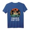 Charlie Dont Surf TShirt mit Hubschrauber, Strand & Vietnam Motiv – Perfekt für Surfer, Strandliebhaber & als Geschenk