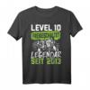 Level 10 Jahre Geburtstagsshirt für Jungen Gamer - Legendär seit 2013 Gaming Controller Motiv, ideales Geschenk zum Geburtstag & für LAN-Partys