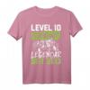 Level 10 Jahre Geburtstagsshirt für Jungen Gamer - Legendär seit 2013 Gaming Controller Motiv, ideales Geschenk zum Geburtstag & für LAN-Partys