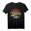 Jordan Der Mann der Mythos die Legende Vintage & Retro T-Shirt – Personalisierte Geschenkidee für Geburtstag, Weihnachten & Vatertag