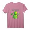 Ohmmm Yoga Frosch T-Shirt - Lustiges Comic Design für Meditation, Entspannung & Spaß für Kinder, Teens, Damen & Herren