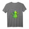 Ohmmm Yoga Frosch T-Shirt - Lustiges Comic Design für Meditation, Entspannung & Spaß für Kinder, Teens, Damen & Herren