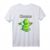 Ohmmm Yoga Frosch T-Shirt - Lustiges Comic Design für Meditation, Entspannung & Spaß für Kinder, Teens, Damen & Herren